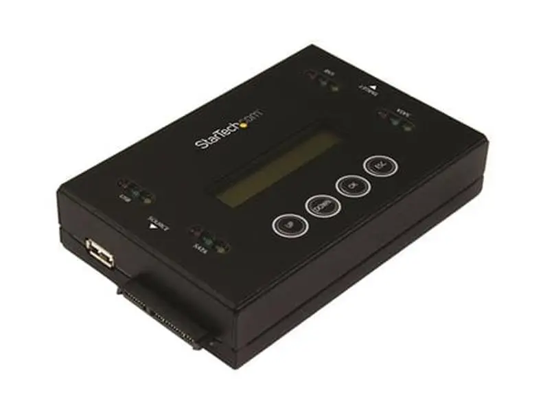 StarTech ST-SU2DUPERA11 Drive Duplicator & Eraser for USB Flash Drives & 2.5-3.5 in. SATA Drives