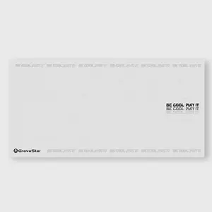 GravaStar Large Gaming Mouse Pad with Non-Slip Rubber Base,Stitched Edge,Desk mat for Laptop,Computer & PC, Wristing Pad for Gamer,Office & Home-Black summervibes