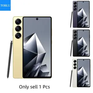 TOBLU-S24 Pro Unlocked Global 4g Smartphone, 6.8 Inch HD Display, 6gb RAM + 64GB Storage, 4100mah Battery, Handwriting Pen, GPS, Tempered Glass Back Cover