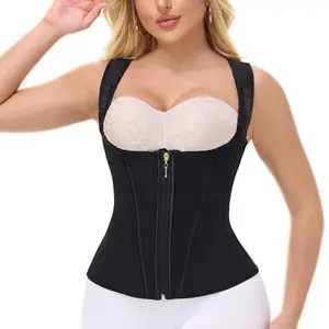 【Live】M MYODRESS Waist Belt for Women Girdle Vest Shaperwear Trimmer Tank Top Sport Girdle and Adjustable Shoulder Strap