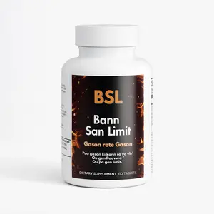 Bann San Limit Gason rete Gason Dietary Supplement 60 Tablets United States of America