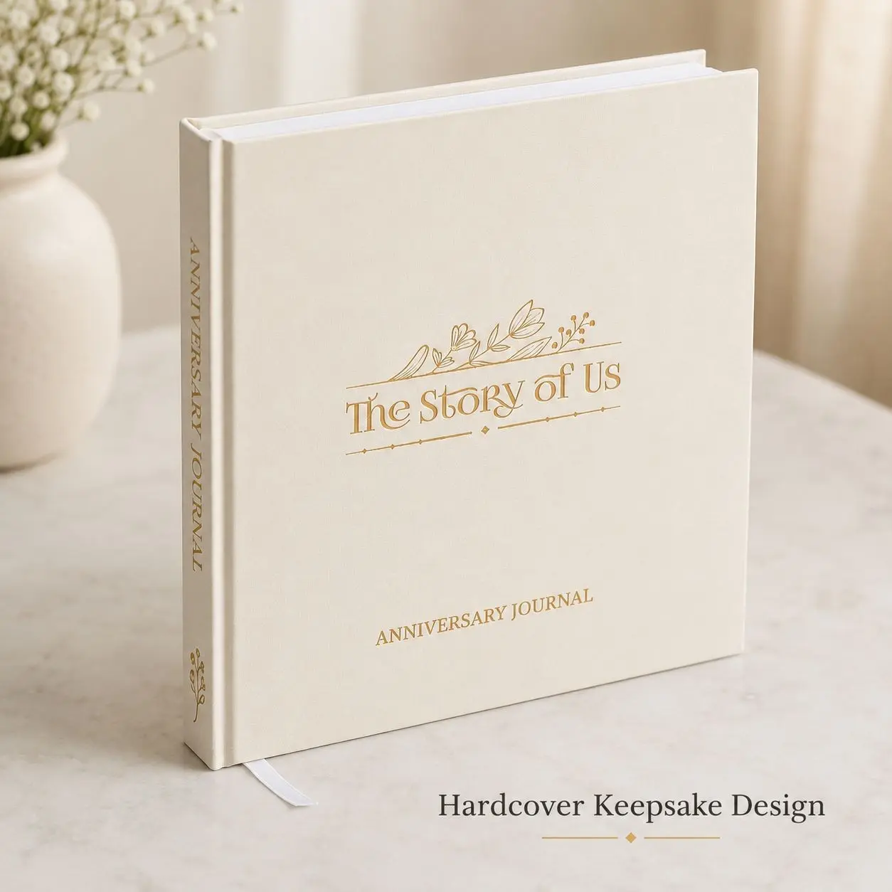 Wedding Anniversary Journal - Anniversary Journal for Couple - Wedding Notebook & More - Wedding Memory Book to Capture Moments Design(180 Pages) Diaries