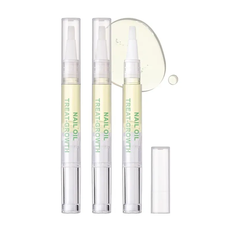 Nail Care Oil, 3 Counts Nail Strengthener, Cuticle Oil for Nails, Finger Edge Manicure Nourishing Oil, Nail Nutrient Oil, Professional Nail Care Moisture Products for Women & Girls, Nail Care Item