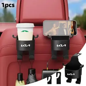 Multifunctional Car Seat Back Hook, Cup Holder, Water Bottle Holder, Fits Kia All Models, Car Interior Organizer, Car Cup Holders