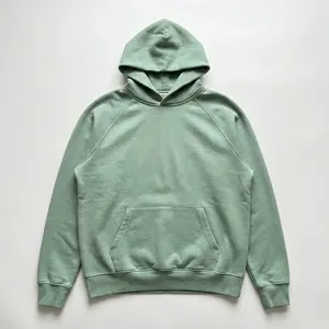 Wardrobe Essentials Hoodie in Sycamore, Cozy French Terry Sweatshirt, Heavyweight Oversized Vintage Fit