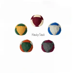 Outdoor Sports Essential: Colorful Hacky Sacks for Beach, Park & Backyard