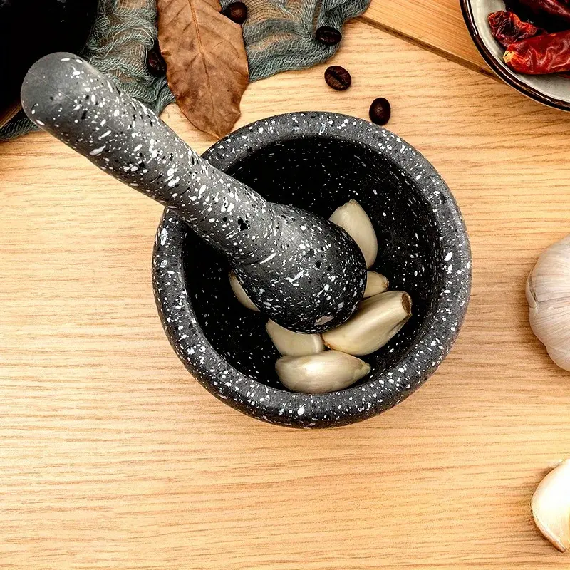 1 Set Of Grinding Bowls, Kitchen Garlic Press Bowls, Kitchen Peper Crushers, Food-grade PP Material Multi-purpose Grinders, Garlic Mashers, Seasoning Spice Tools, Cooking, Kitchen Gadgets, Kitchenware Utensils For Restaurant Kitchen
