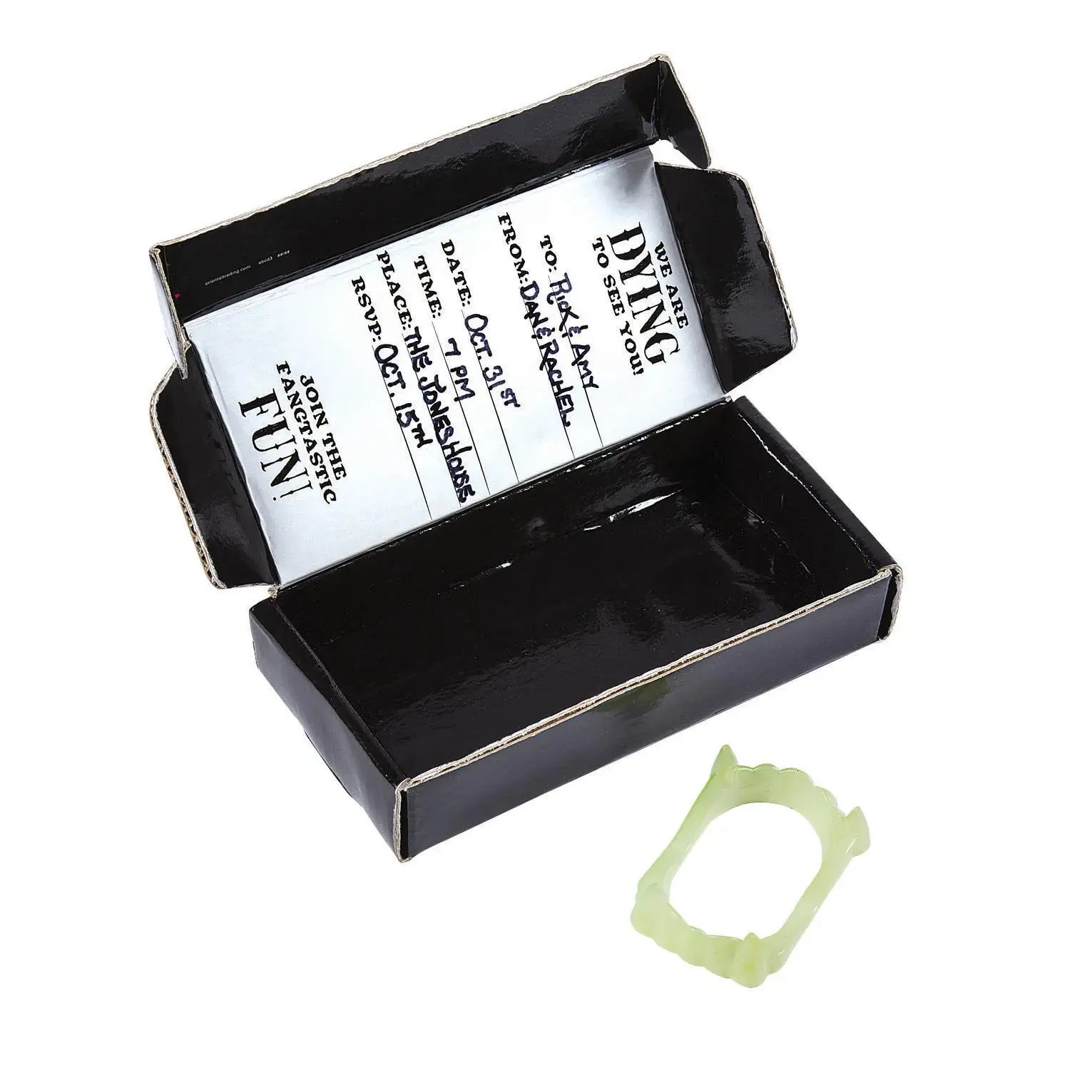 Vampire Invitations in a Coffin Box - 12 Pc.