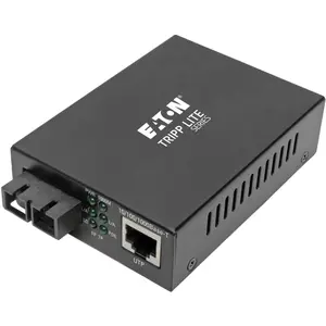 Tripp Lite TRL-N785P01SCSM1 PoE 10, 100 & 1000 SC Single Mode Fiber to Ethernet Transceiver