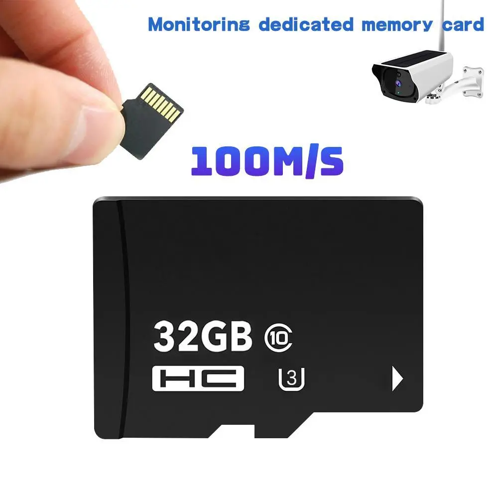 【Toolupgrade】32GB Micro SD Card - SDHC UHS-I Flash Memory, sd micro tf, 100MB/s, Multi-Device Mobile Device Storage Expansion, Compatible with Smartphones, Drones, Cameras