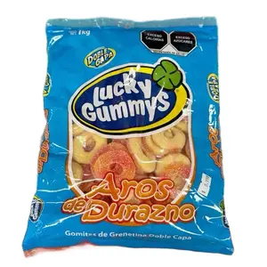 Lucky Gummy’s Peach or Green Apple Rings