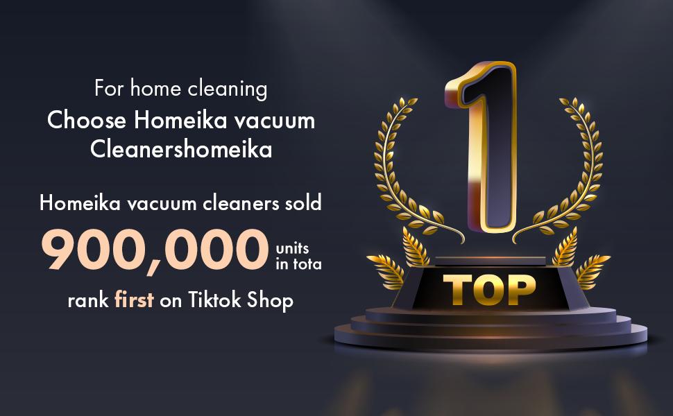 Homeika Cordless Vacuum Cleaner-H318, 300W 23KPa Lightweight Stick Vacuum with 48mins Runtime Battery, 3 Suction, LED Display, Powerful Vacuum Cleaner with Sofa Brush for Hard Floor/Carpet/Pet Hair/Car