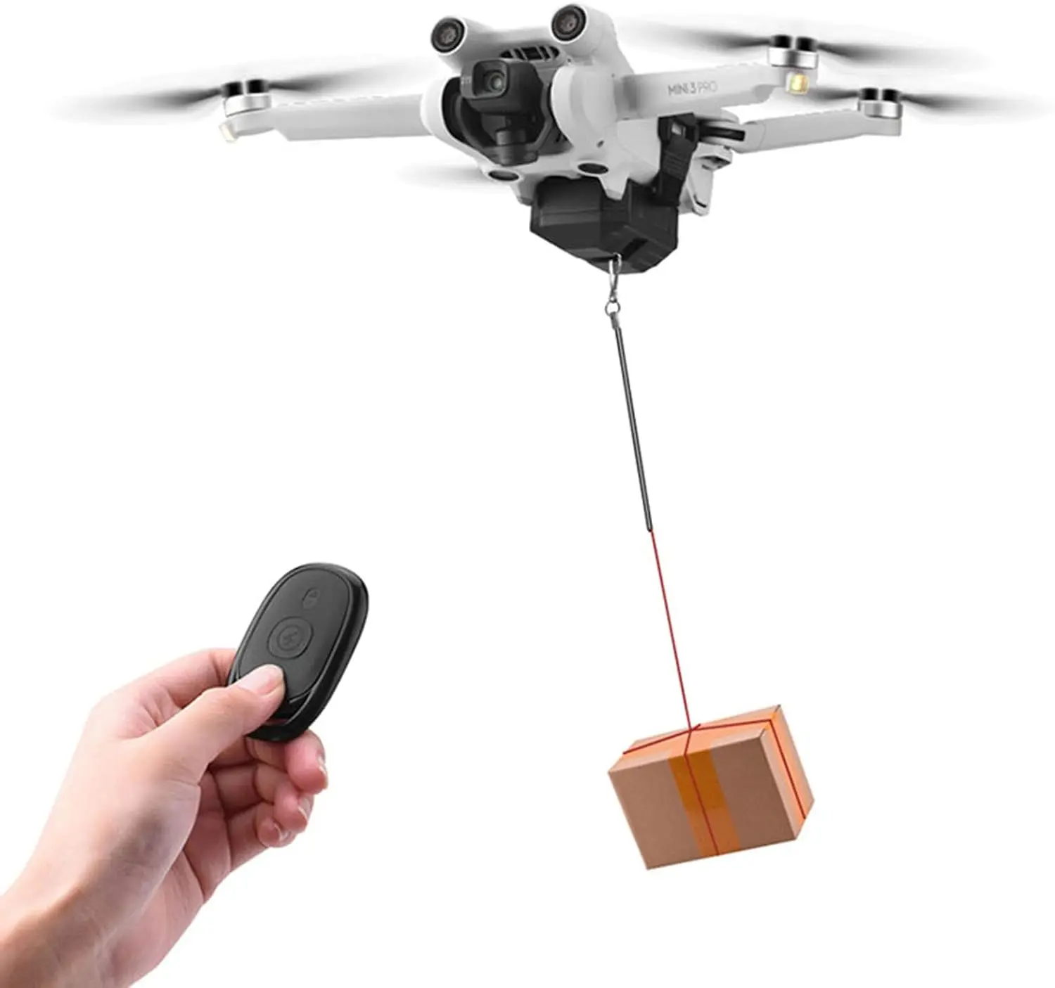 Drone Airdrop System Universal for DJI Mavic 3 / Mini 3 Pro/Mavic Air 2 / Air 2S / Mavic Pro Drone Thrower Transport Delivery Release Dropping Device