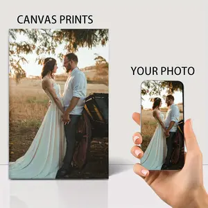 Custom Personalized Canvas Painting Frame Photo to Canvas Transform Your Photos into Stunning Wall Art Frames Perfect for Home Decoration Gifts and Souvenirs