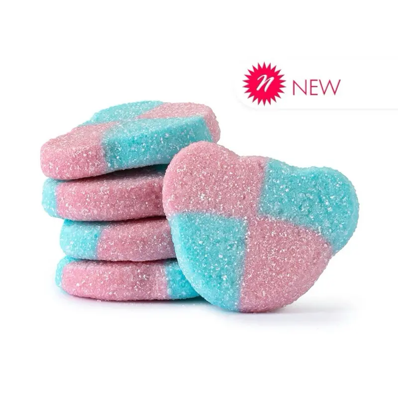 Swedish Candy Blueberry/Strawberry Bears Bulk Candy Sweet Snack Bonbon Soft Chewy Texture Perfect for Gifting - Sugar