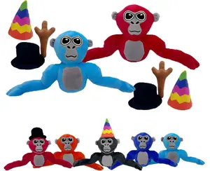 2PCS Gorilla Tag plush Stuffed Animal for Fans-15.5inch Kids Thanksgiving Birthday Easter Christmas Choice for Boys Girls