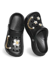 Women's Garden Sandals, Casual Eva Material Shoes, Lightweight Breathable Anti-Slip Design, Perfect for All Seasons Outdoor Wear