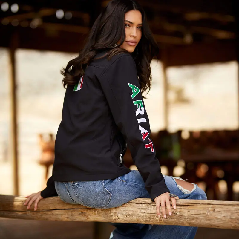 Ariat Womens Classic Team Softshell Mexico Jacket