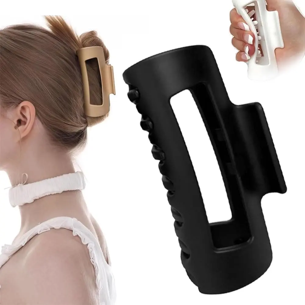 4pcs Soft Cloud Hair Clip Gentle Grip Soft Silicone Unbreakable Design for Sleep Car & Relaxing Hair Accessories