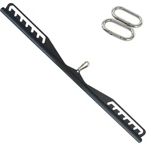 Adjustable Lat Pull down Bar,  Machine Attachments for Gym, Home Gym Fitness T-bar Row Pulldown Attachments, Lat Pull Down Machine Wide Grip Neutral Grip Handle