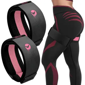 Booty Bands for Working Out Glutes, Adjustable  Flow Restriction Bands with Non Slip for Workout  & Thigh Building, Occlusion Bands for Women and Men Glutes Easy to Carry