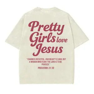 Pretty Girls love Jesus 2025 Shirt, Christian t shirts, Vintage I Love Jesus Shirt, Menswear Top Underwear Tshirt Cotton Polyester Top Menswear Cold br Danbi Too Ctoro Faith Gift for Her, Gift for Him Perfect Gift	