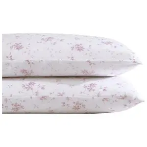 Laura Ashley Garden Muse - Pink Standard Sham Pillowcase