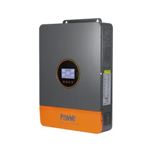 【New Upgrade】PowMr 12000W 48V All-in-One Solar  Hybrid   Inverter,   120V 240V Split Phase  , Dual MPPT, 13.2KW 500V PV Input, fit for 48V Li-ion and Lead-acid Battery, Whole Home Backup, Parallel Ready, Inversor Solar