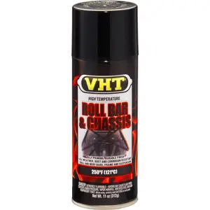 SP670 Roll Bar and Chassis Paint – Gloss Black Spray Paint – 11 oz Aerosol Can