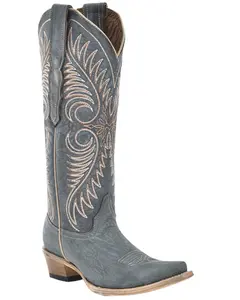 Circle G Women's Tall Western Boot Snip Toe - L6120