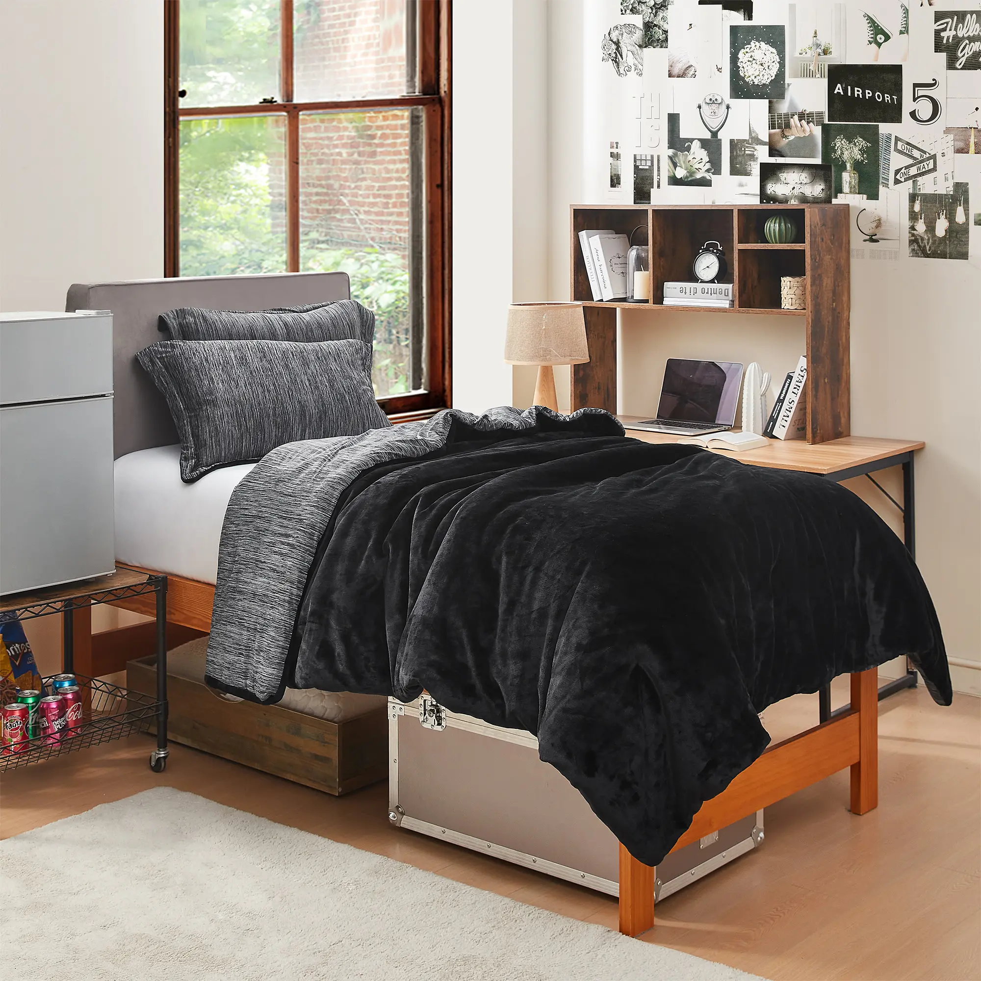 Some Like It Hot, Some Like It Cold - Coma Inducer Twin XL Comforter Set
