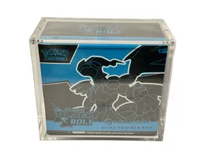 Premium Pokemon Elite Trainer Box (ETB) Acrylic Magnetic Hard Display UV Case Trading Card Album Trading Card Toploaders