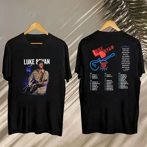 #LukeBryann Graphic Shirt, 2025 #LukeBryann Country Song Came On Tour Shirt, #LukeBryann Signature Shirt, #LukeBryann Merch, Gift For Fan CDK8T