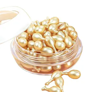 Vitamin C Super Serum for Anti-Aging Facial Serum with Vitamin E, Face Serum Capsule with Niacinamide for Women