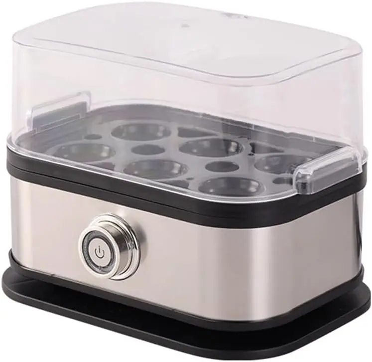 Flawless Breakfast Eggs Every Morning – This Stainless Steel Automatic Cooker Steams Up to 7 Eggs Perfectly with Smart Shut-Off Technology for Effortless, No-Fuss Cooking