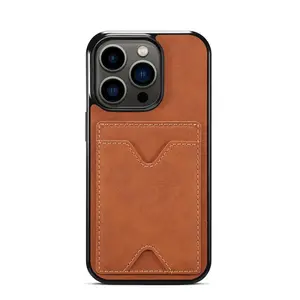 Case Cover Compatible With iPhone 15promax Card Carrying Phone Case iPhone 14pro with Card Holder 13/12 Integrated Card Cover Shockproof Protection Casing Phonecase protection