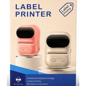 Portable WiFi Inkless Thermoprinter by Tiny Defiance - Creative Supplies, Temporary Tattoo Printer, Label Printer, Thermal Label Solution