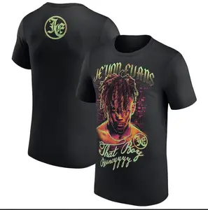 Men's Black Je'von Evans That Boy Bouncy 2 Sides T-Shirt, Casual Menswear Top, Gift for Woman and Man Unisex T-Shirt, Fashion Cotton, Full Colors, Full Sizes, For Men, For Women