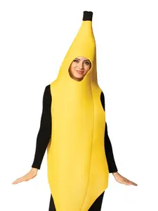 Ultimate Banana Fruit Costume, Petite Adult Size XXS
