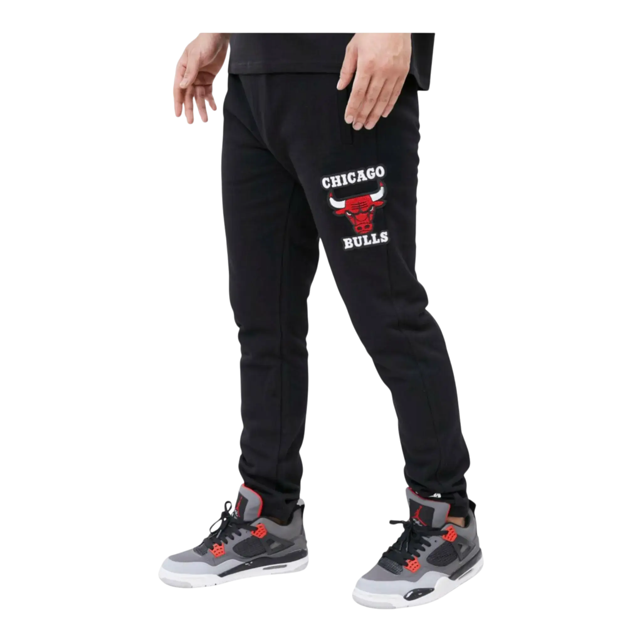 Pro Standard NBA Chicago Bulls Retro Classic Sweatpants in Black | Men's
