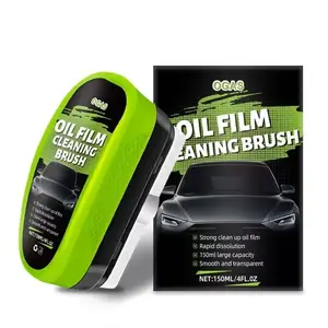 Glass Oil Film Cleaning Brush, Front Windshield Side Window Stain Removal, Integrated Application, Strong Oil Film Removal