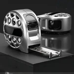 Stainless Steel Double Sided Scale Waterproof Tape Measure 25FT Retractable with AutoLock Ruler for Interior Decoration & Woodworking Engineer Tool