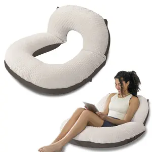 Cozy Reading Pillow – Back Support Cushion for Bed, Couch & Book Lovers