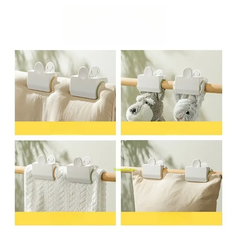 Extra Large Reusable Quilt Clips - Heavy-Duty, Non-Marking Laundry Fasteners with Strong Grip for Hammock Camping, Thick Winter Duvets