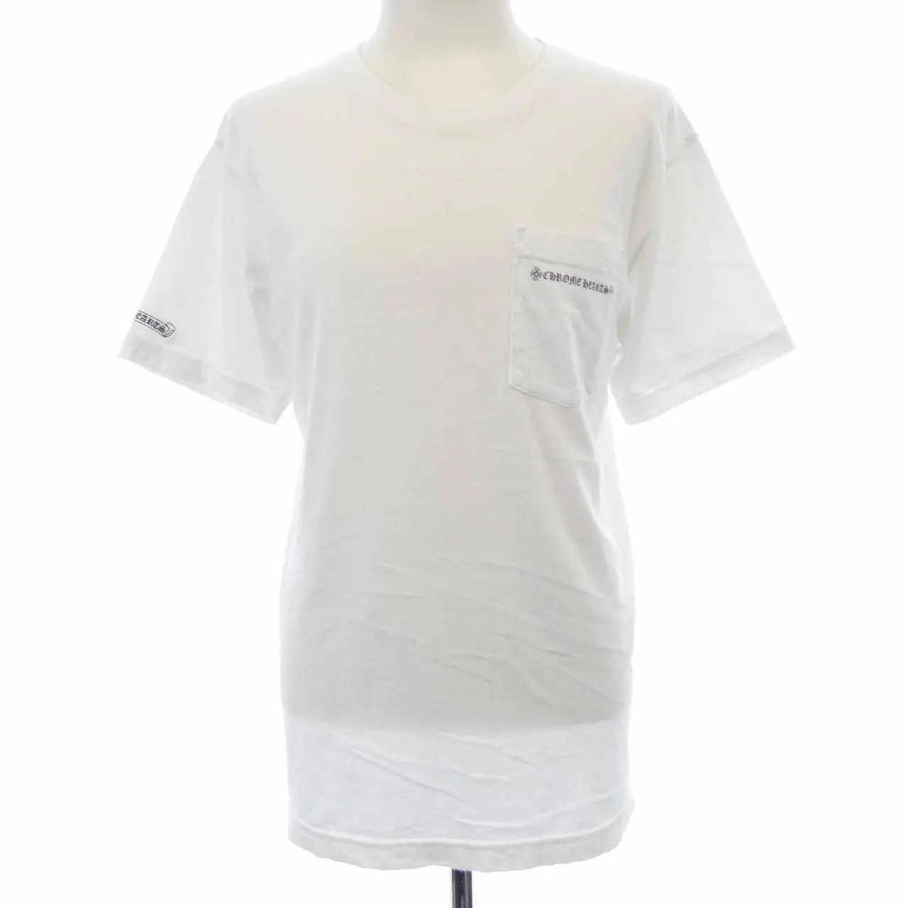 Pre-owned Chrome Hearts Cotton Small Leather Goods Cemetery Cross T Shirt