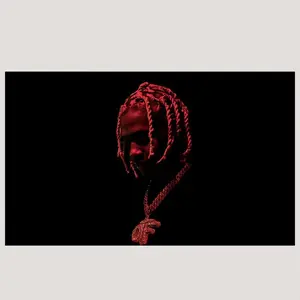 Wall Art Poster Tapestry Lil Durk Wall Art Poster Flag 3X5 FT For Room Bedroom College Dorm Man Cave Decor Funny Banner Gifts Decoration Photo Print Ornaments Artistic