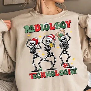 Radiology Technologist Christmas Shirt Rad Tech Christmas Shirt Mri Tech Shirt Radiation Oncology T-shirt Xray Tech Christmas Tee Med Tech Christmas