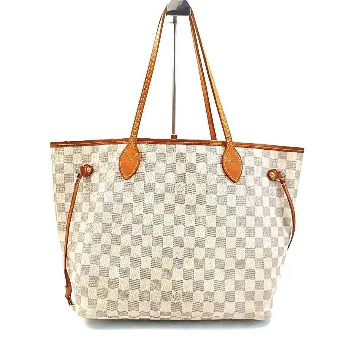 Pre-owned Louis Vuitton damier Shoulder Bags LV Neverfull Shoulder Bag Versatile Everyday Commuter Purse for Essentials