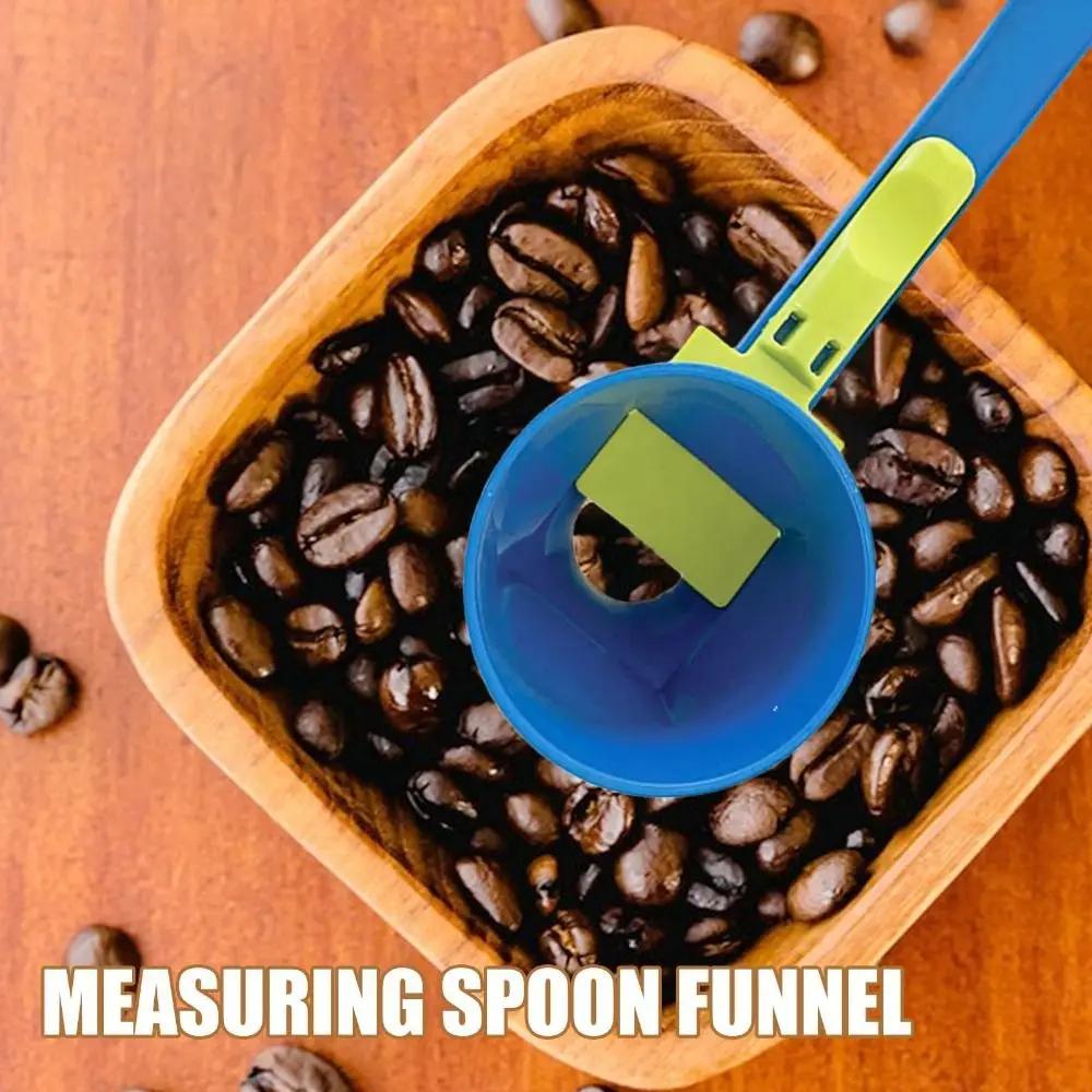 3 Pieces BPA-Free Plastic Protein Powder Funnel Set - Mini Funnel with Sliding Scoop and Container, Kitchen Tools and Gadgets, Cooking Accessories, Countertop Cooking Accessory for Home Kitchen Use, Pre-Workout Creatine Powder