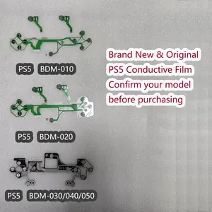 Ps5 Original Controller Conductive Film Repair, Bdm 010 020 030 040 050 055, Replacement Parts for Ps5 Handhelds, Durable & Reliable Fix